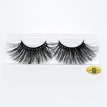 No MOQ 3D 5D 25mm Mink Lashes Wholesale Private Label Real Fur Eyelashes with Package Boxes